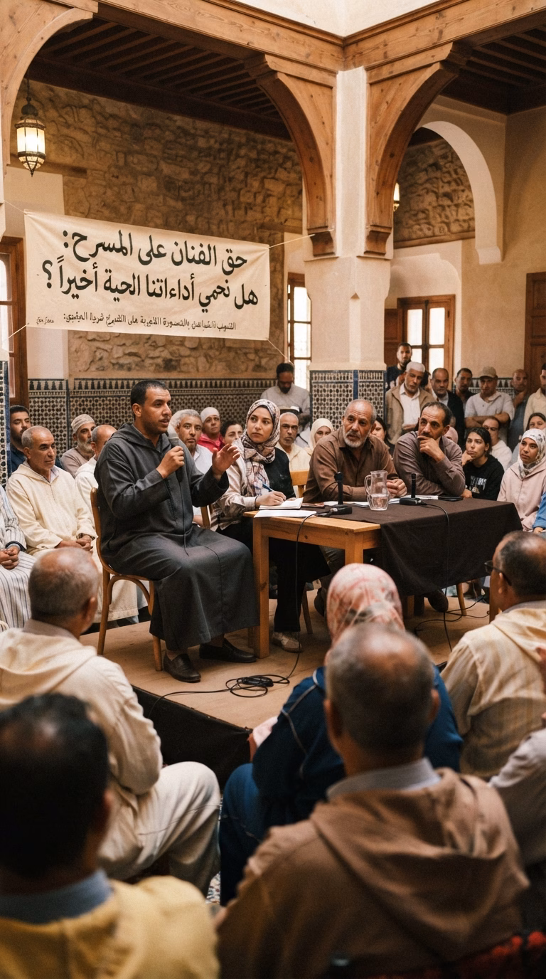 حق الفنان على المسرح: هل نحمي أداءاتنا الحية أخيراً؟