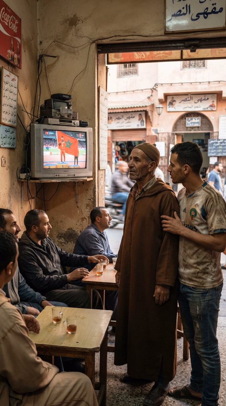 الوطن أولاً: حين يرفض الرياضي الذهب ويختار العلم